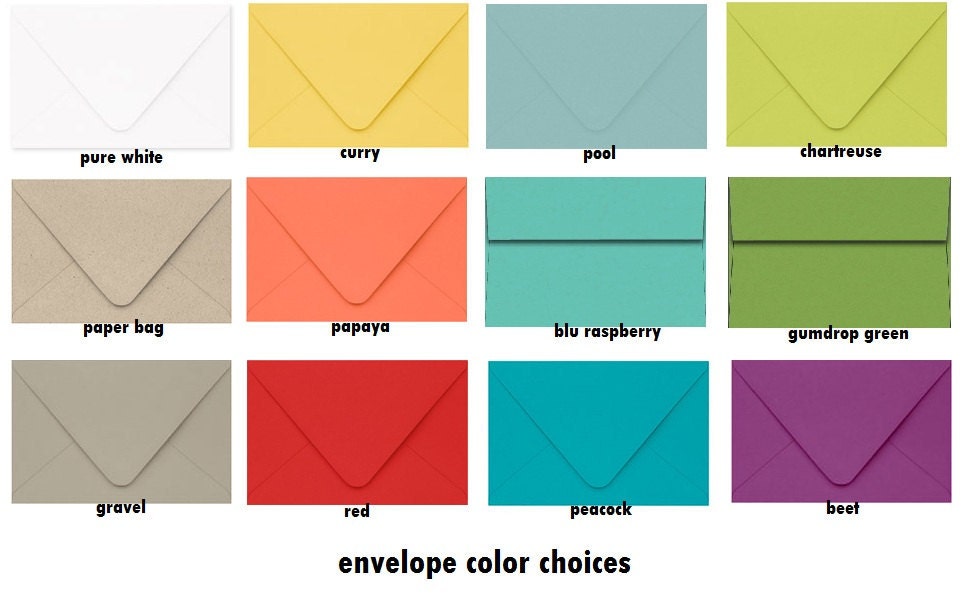 personalized chevron notecards set (10)