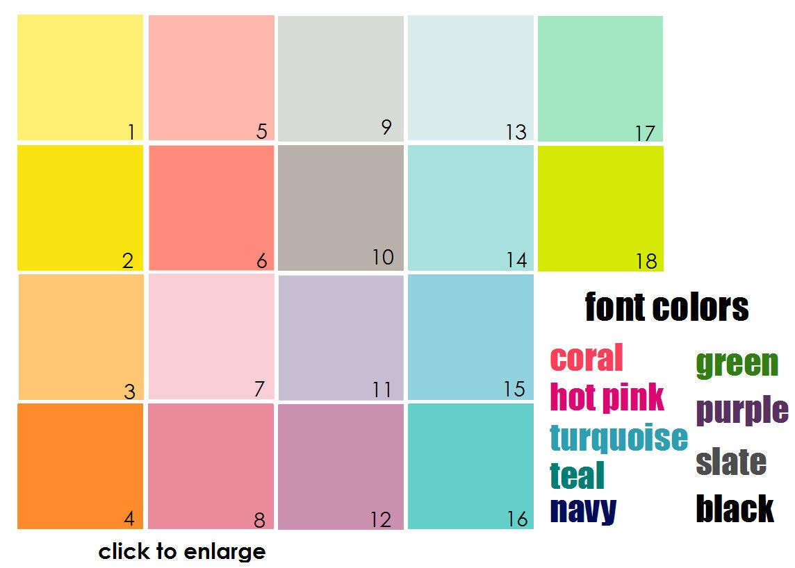 chevron calling cards - set (50)