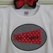 Preppy Cheerleader Megaphone Cheer Tee or Bodysuit Short Sleeves - Short Sleeves