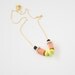 pastel mixed bead necklace no. 17