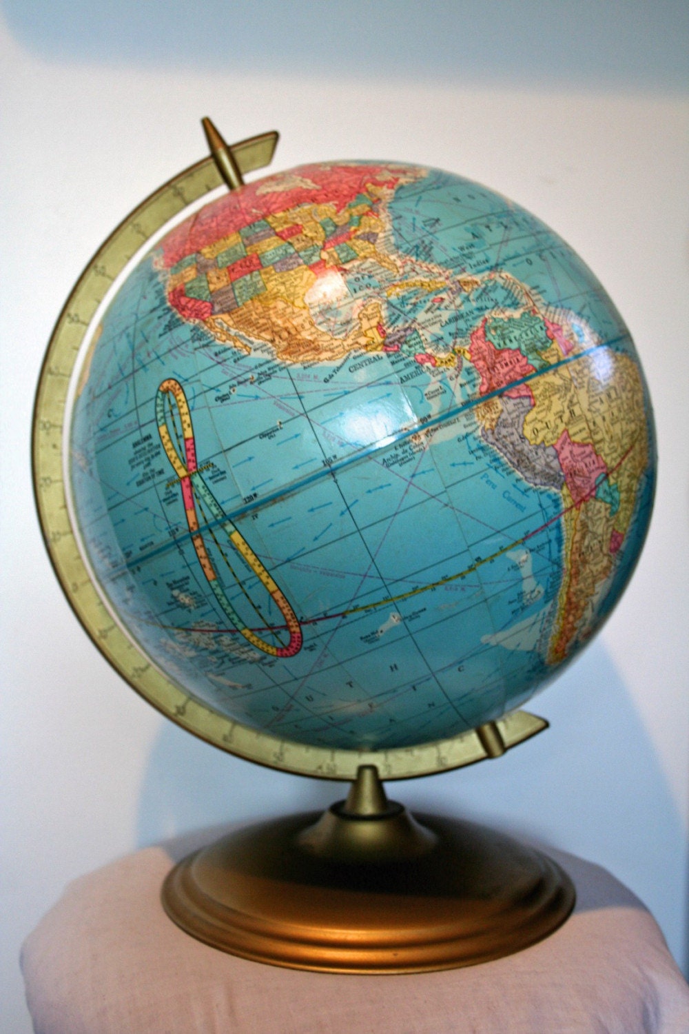 Vintage Cram's Scope-O-Sphere Globe - 1960-61