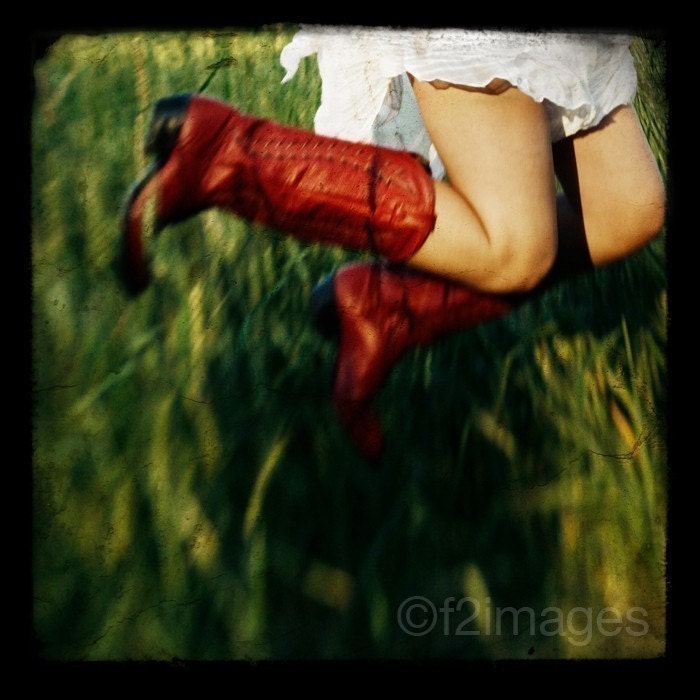 5x5 Red Boots
