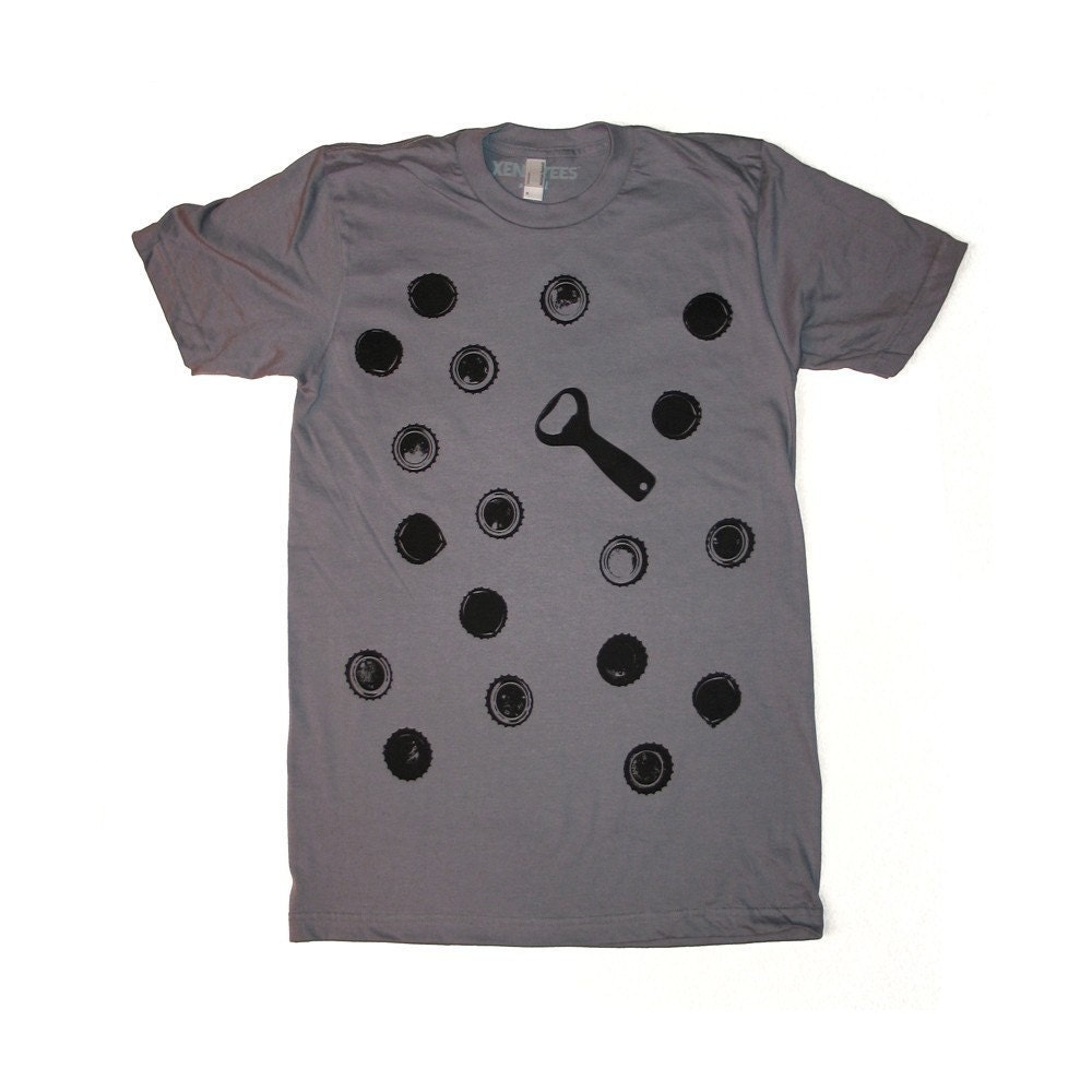 Home Brew Tshirt in Slate Gray, size Small or Large : craft brew beer, gift for dad, brewer, Fathers Day Gift