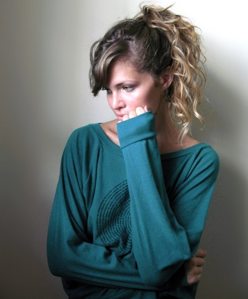 Collective Names of Animals Pullover - Ladies in Green - S or L