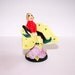 Vintage Anthropomorphic Pixie Grasshopper Riding a Butterfly Figurine