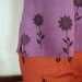 Pretty maids all in a Row hemp linen top Small