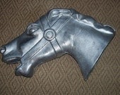 Hand Cast Aluminum Horse Head,Large,Heavy,Welded,Merry Go Round Horse,Carousel