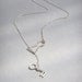 Silver Lock and Key Necklace