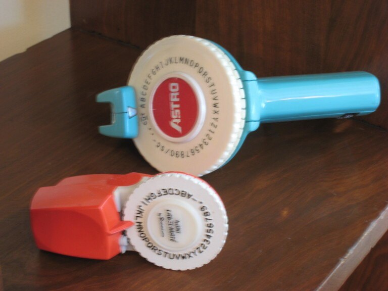 Vintage Label Maker