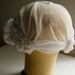 bridal headpiece 'CHRISTINE' wedding accessories, flapper inspired