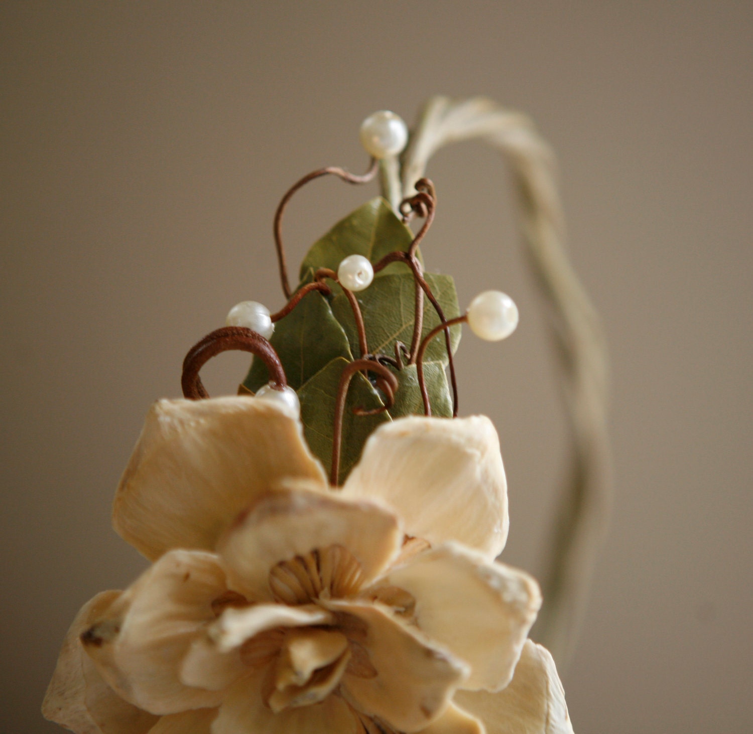 wedding hair crown woodland 'queen of the woods' no. 99