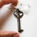 key to my heart boutonniere - wedding accessory groom