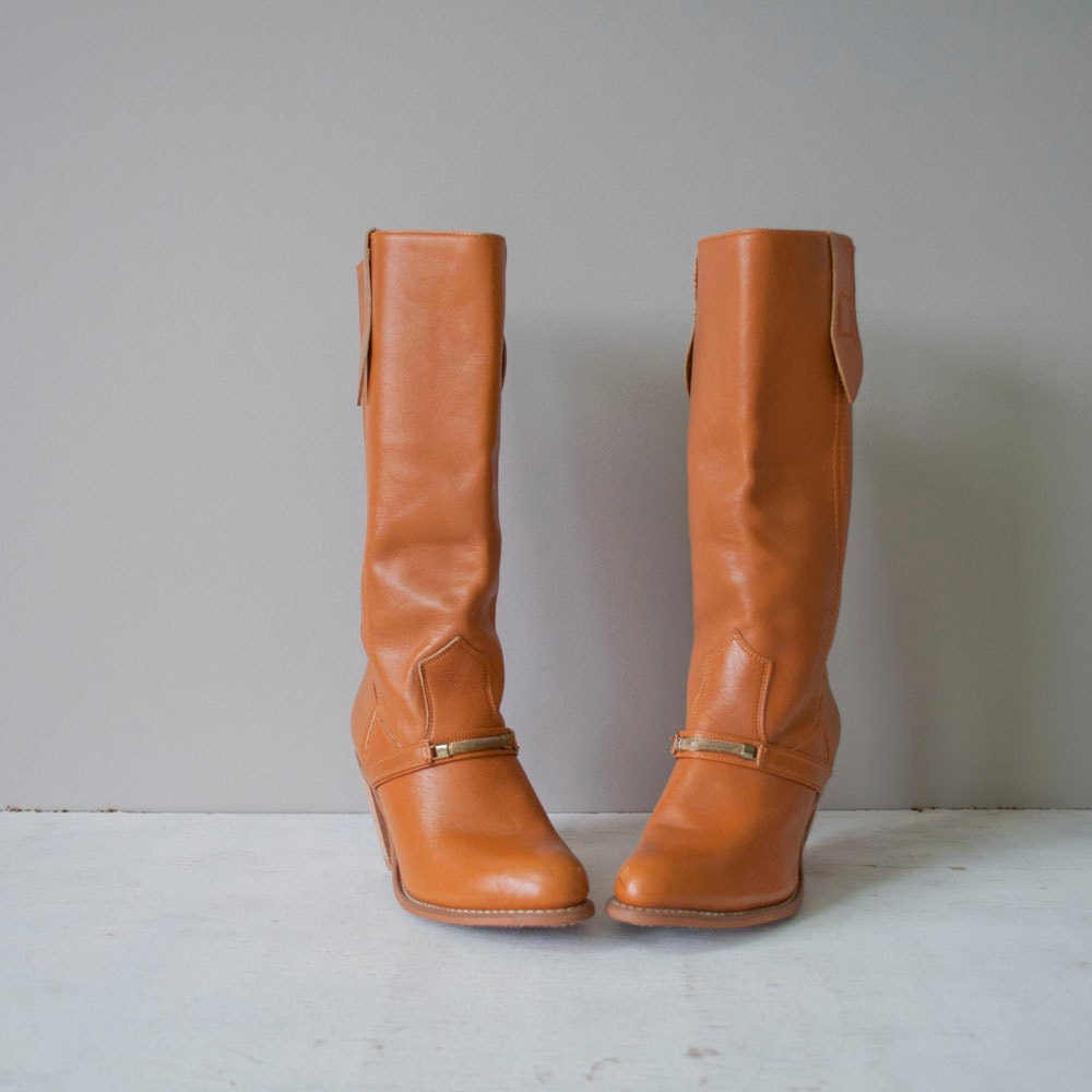 Caramel Brown Boots