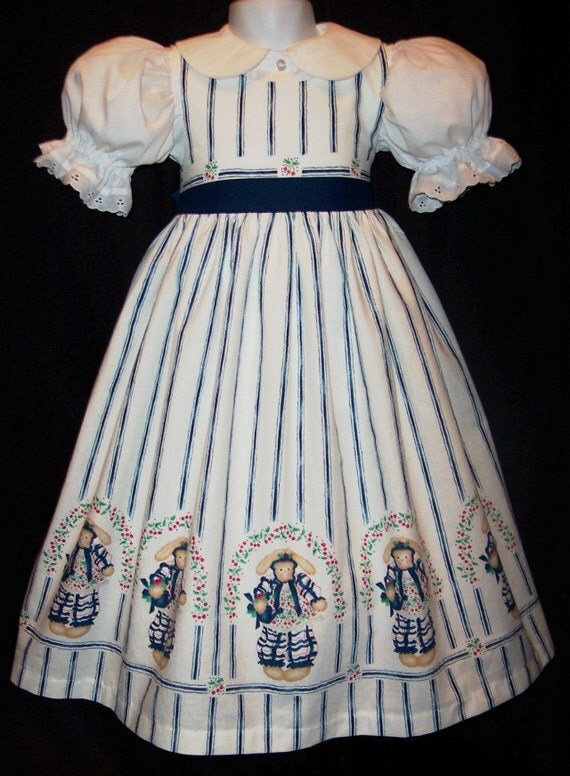 ELSIE Bunny DAISY KINGDOM Dress Custom Size by mom2rtk on Etsy