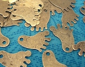 Little Feet, Antique Brass, 24