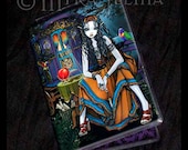 Remember Me Gypsy Fortune Teller Business Card Holder