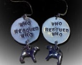 Who Rescued Who earrings