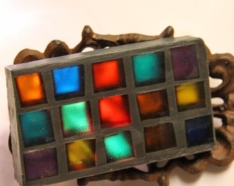 Stained Glass Soap called "Cathedral"