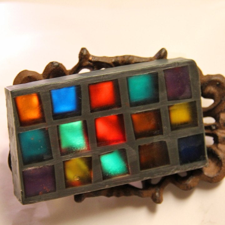Stained Glass Soap called "Cathedral"