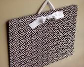 Magnet Board - Large (13x18) Magnetic Bulletin Board - Lattice in Sierra - READY TO SHIP