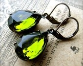 Estate Earrings, Peridot