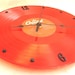 The BEATLES Recycled Record Vinyl Wall Clock - 1962 to 1966 Red Color Vinyl RARE