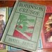 Sale-Rare ANTIQUE CLASSIC BOOK - Robinson Crusoe by Daniel Defoe - A rare hard to Find Early Edition