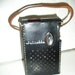 Retro COOL 1950's TRANSISTOR RADIO in Leather Case - Juliette 14 Transistor Portable Battery Radio - Midcentury Modern Retro