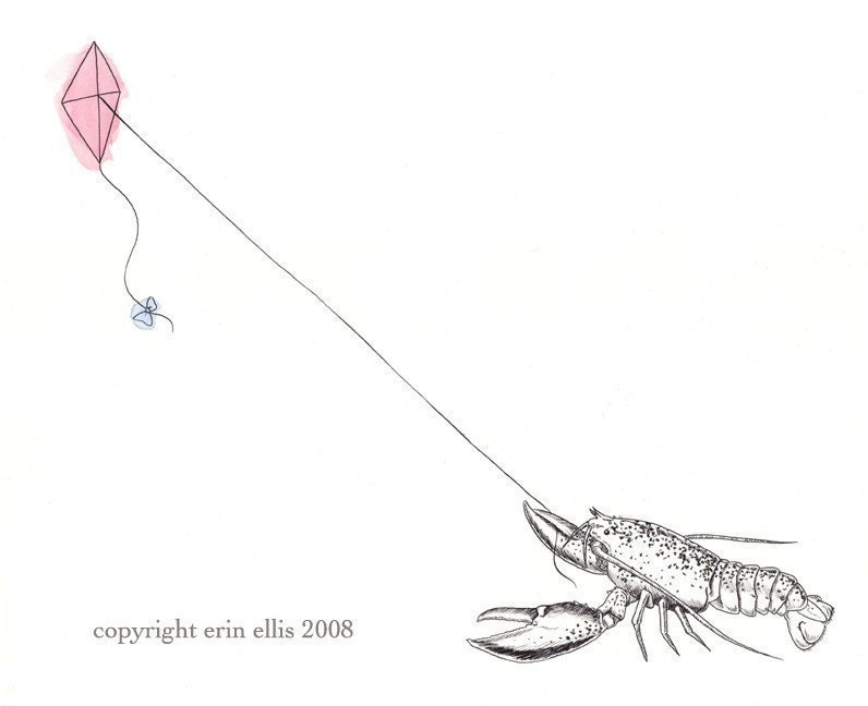 Lobster 5x7 Print