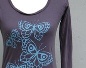 SALE - Organic Cotton Shirt - Papillon