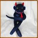 Little Blue Devil Sock Monkey