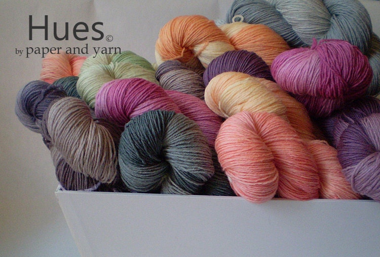Hues Sock Yarn Club 3 Month Subscription Limited Edition Colorways