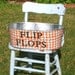 Large Oblong Baby Prop Galvanized Tub With a Monogram - You Pick the Print