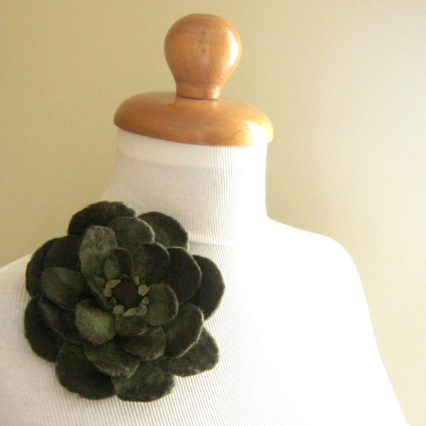 RESERVED  for Jen -------------Magnolia in Green shades