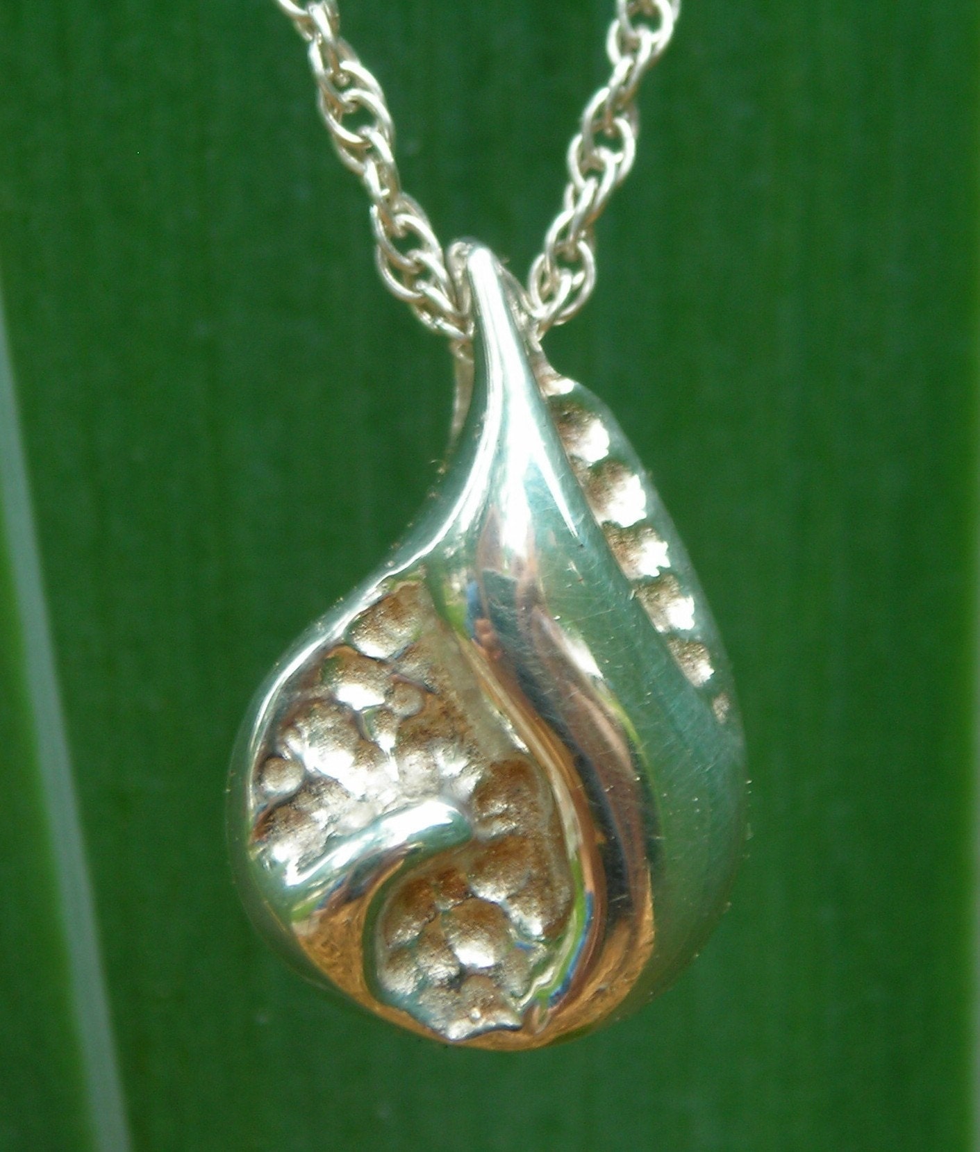 Silver Teardrop
