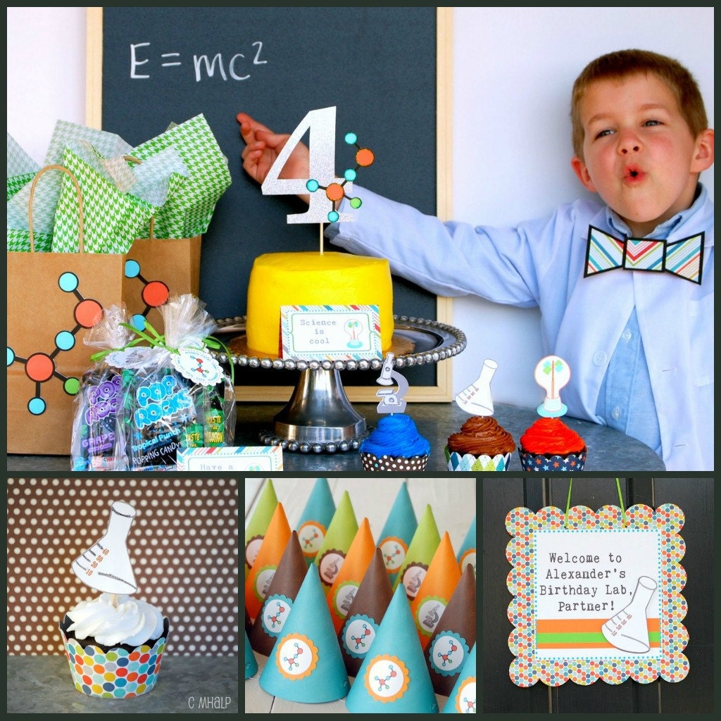 The SCIENCE COLLECTION Fantastic Favor Tags with Bags from Mary Had a