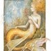 The Golden Mermaid......unmated 11x14