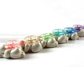 Custom made Angel Baby mother's necklace - you pick colors