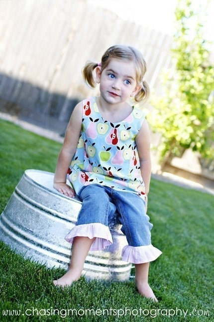 Large Pinafore Pattern (4 PACK) - 2T, 3T, 4T and 5/6