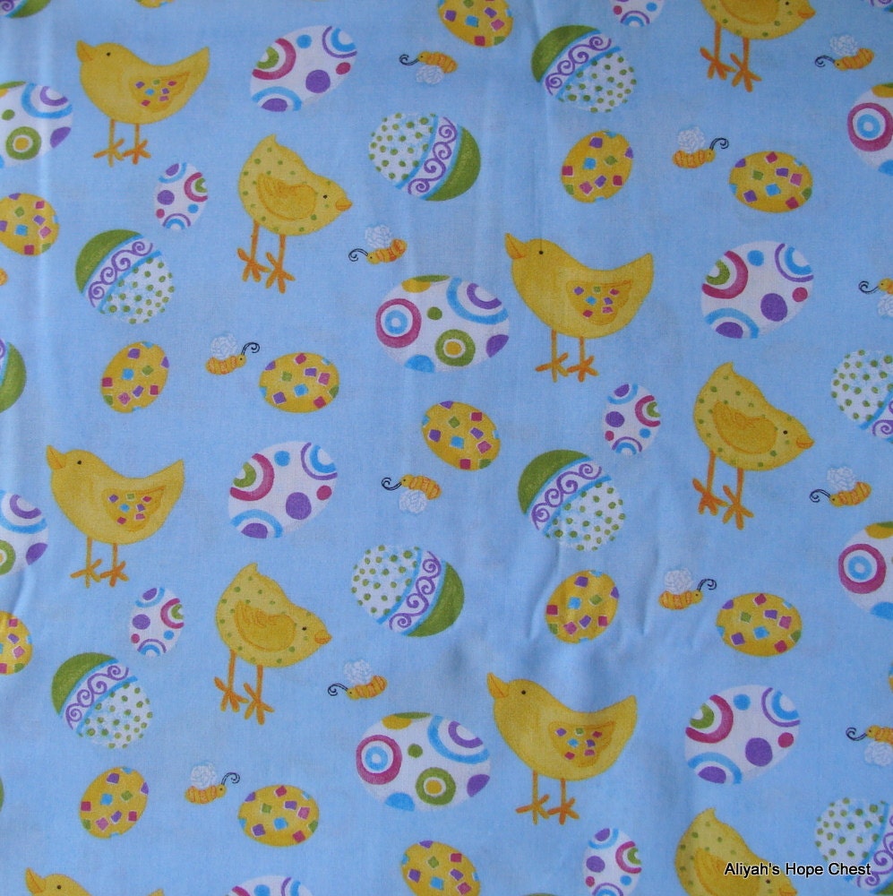 Easter Chicks Fabric - 1 Yard