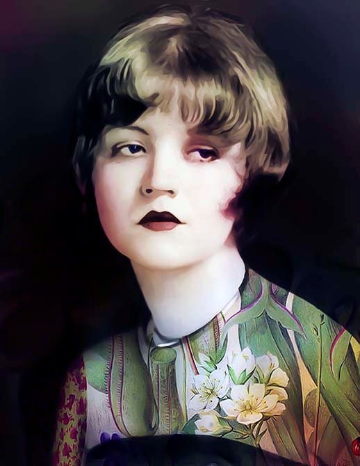 Young Miss Marple...8x10 archival fine art giclee print.