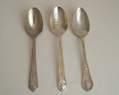 vintage silverplate souvenir spoons