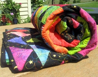 Heirloom Baby Quilt - Bright and Beautiful Buffalo Ridge