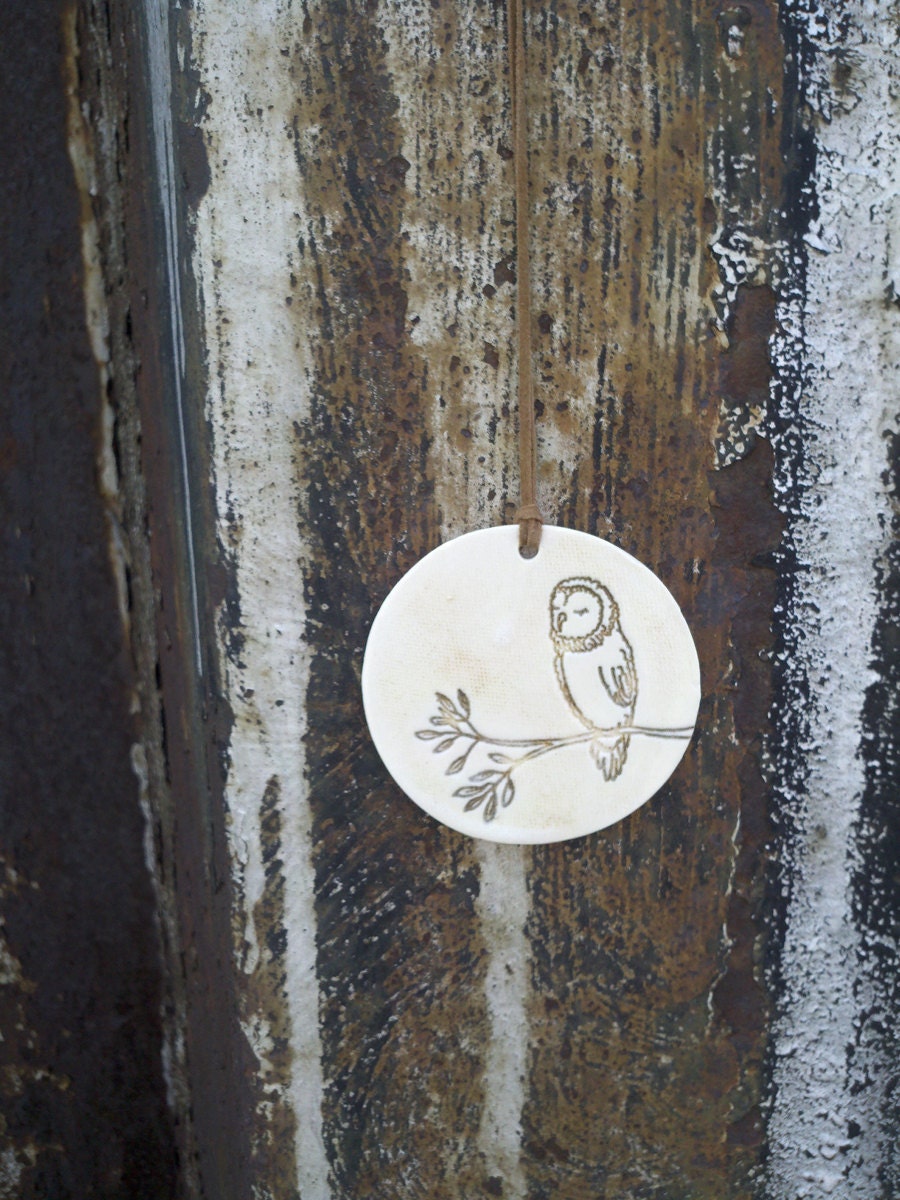 Owl Charm - Large