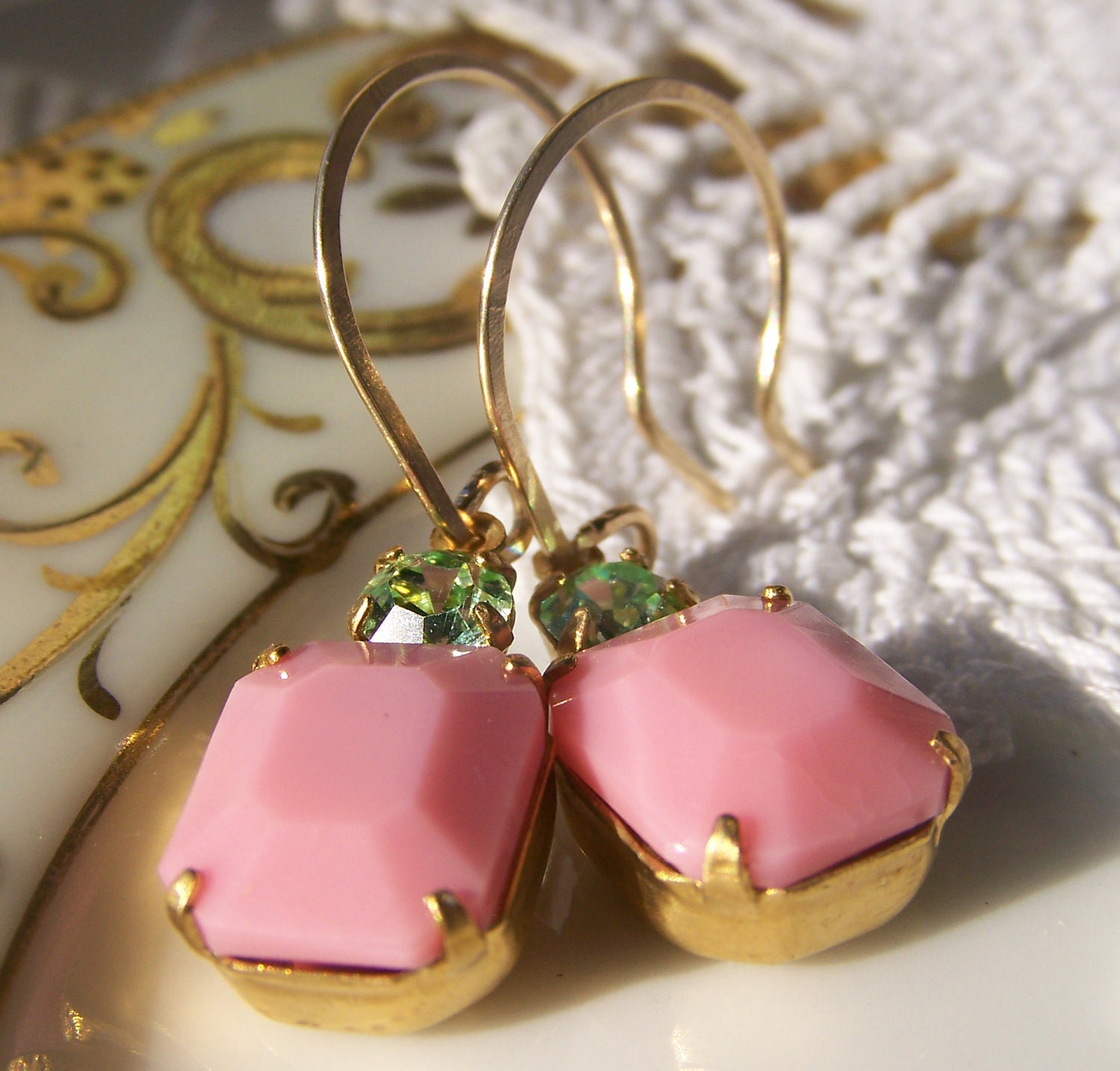 Bubblegum Pink Earrings