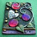 ACEO Rainbow Droplets on the Forest Floor