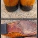Vintage candy caramel mens loafers / Stacy Adams / size 9.5