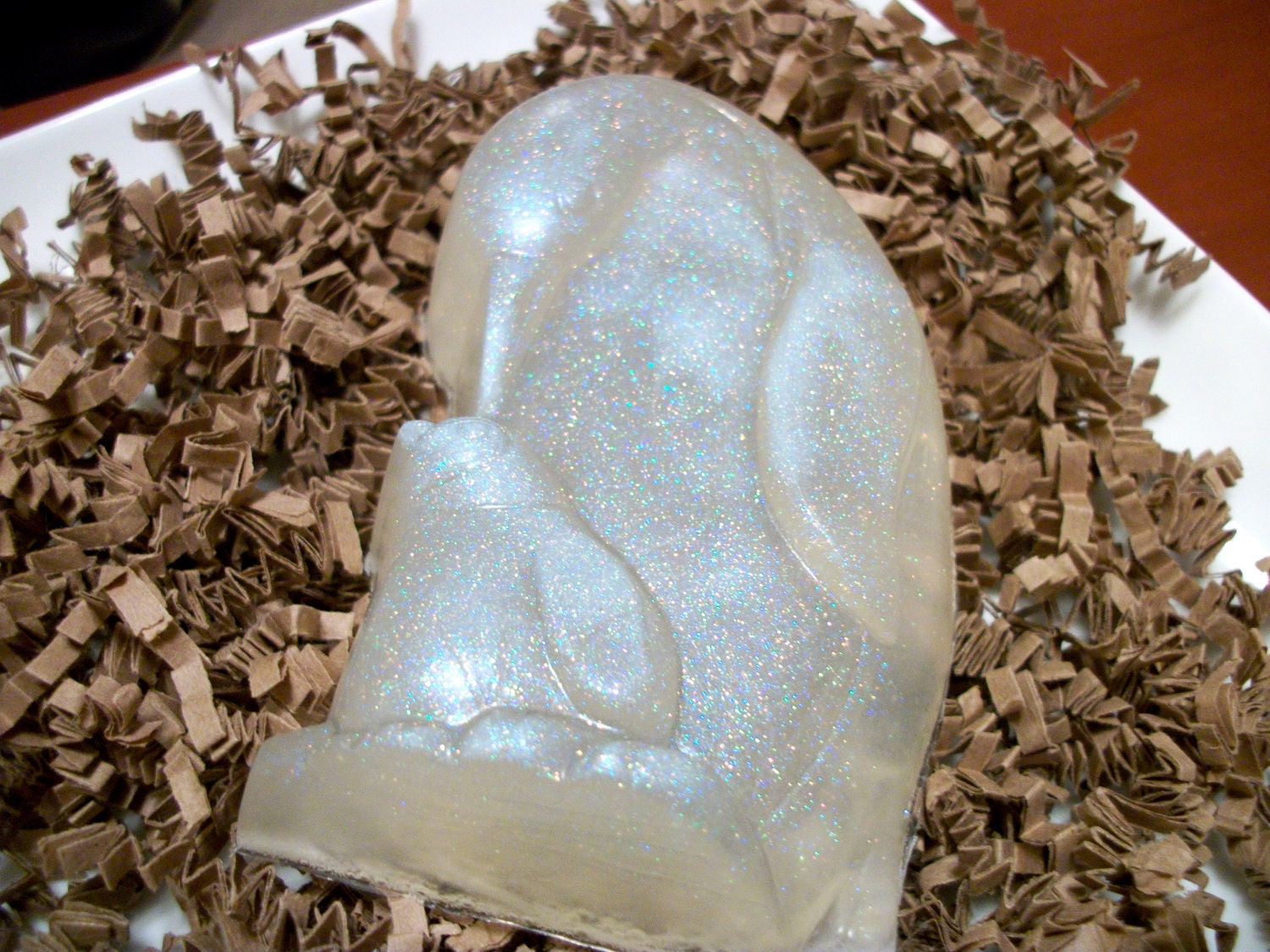 Arctic Mint Sparkly Penguin Soap