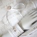 Personalized Bridal Ring pillow with wristlet cuffs wedding hand embroidery heirloom