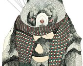 Woolly Bear Greeting Card